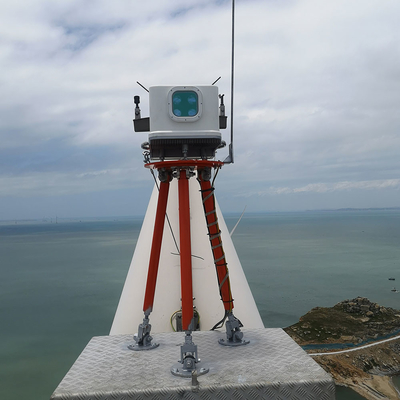 ISO C5 Korozyon Önleyici 4Hz Rüzgar Lidar Sistemi 3 Aylık Veri Depolama
