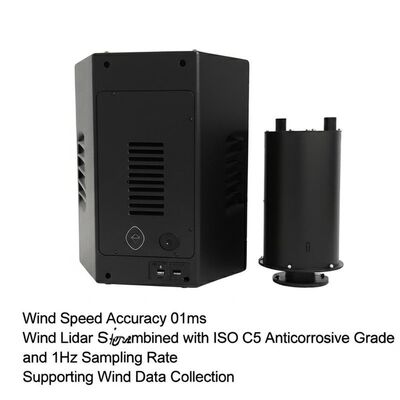 buy Rüzgar Hızı Doğruluğu 01ms ISO C5 Antikorozif Sınıf ve 1Hz Örnekleme Hızını Destekleyen Rüzgar Lidar Sistemi ile Birleştirilmiş Rüzgar Verisi Toplama online manufacture