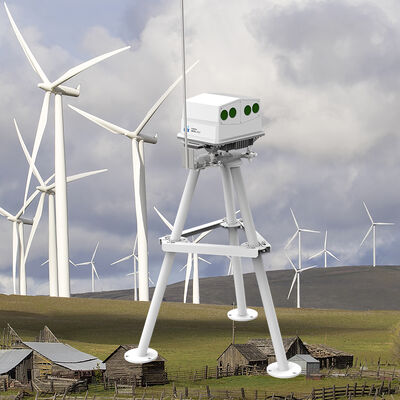 buy Hayatta kalma Rüzgar Hızı saniyede 75m Nacelle Yüksek Nemli Lidar % 100 dış vajinal ve Ağırlık Optik Baş 17,5 kilogramdan az online manufacture