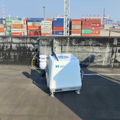 Kalite  0-360 Degree Direction Laser Wind Speed Measurement ASCII Data Format Wind Lidar fabrika