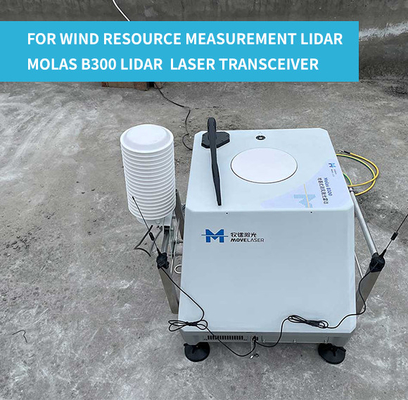 Rüzgar Kaynağı Ölçümü için 8 Işın Molas B300 Offshore Rüzgar Lidar Lazer Alıcı-Verici