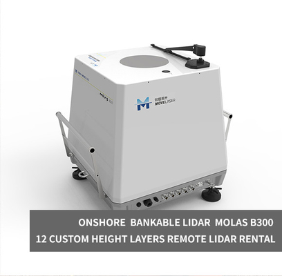 Onshore Bankable Lidar Molas B300 12 Özel Yükseklik Katmanları Uzaktan Kiralama