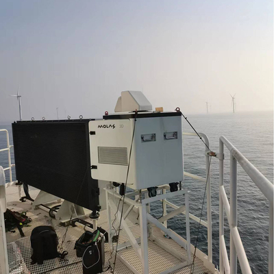 3d Tarama Doppler Rüzgar Lidar, Karada Açık Deniz Lidar Rüzgar Ölçümü