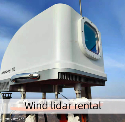 Kiralık 50-200m Rüzgar Lidar Ölçümü 4hz Örnek Frekans -50~50m/S Rüzgar Hızı