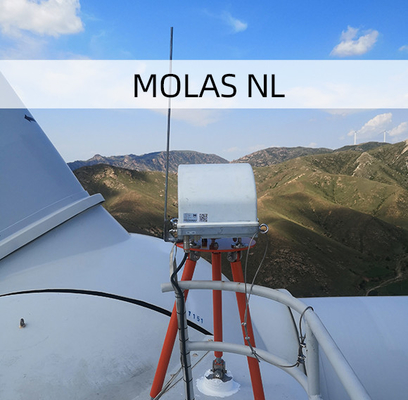Kara Rüzgar Türbinleri İçin 10 Katmanlı Mesafe Ölçümü Rüzgar İris Lidar