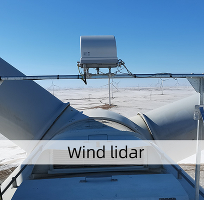 4 Işın Doppler Rüzgar Lidar Kiralama Eolos Molas Nl ±0.5° Yön Doğruluğu