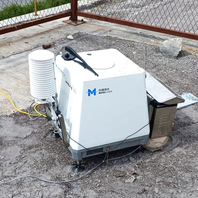 Koherent Doppler 12 Katman Pulsed Laser Wind Lidar 220VAC Güçlendirilmiş 1Hz Örnekleme Hızı 60W Güç