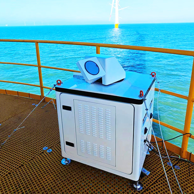 Kesinlik Rüzgar Lidarı 360° Yatay -10°~190° Dikey Aralık 0.1m/s Rüzgar Hızı Kesinliği
