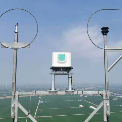 Rüzgar Türbinleri için Molas Rüzgar Lidar Sistemi 0.1m/S Doğruluk Lidar